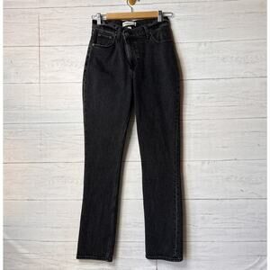 Abercrombie & Fitch Jeans Womens Size 27/4 Black The 90's Slim Straight